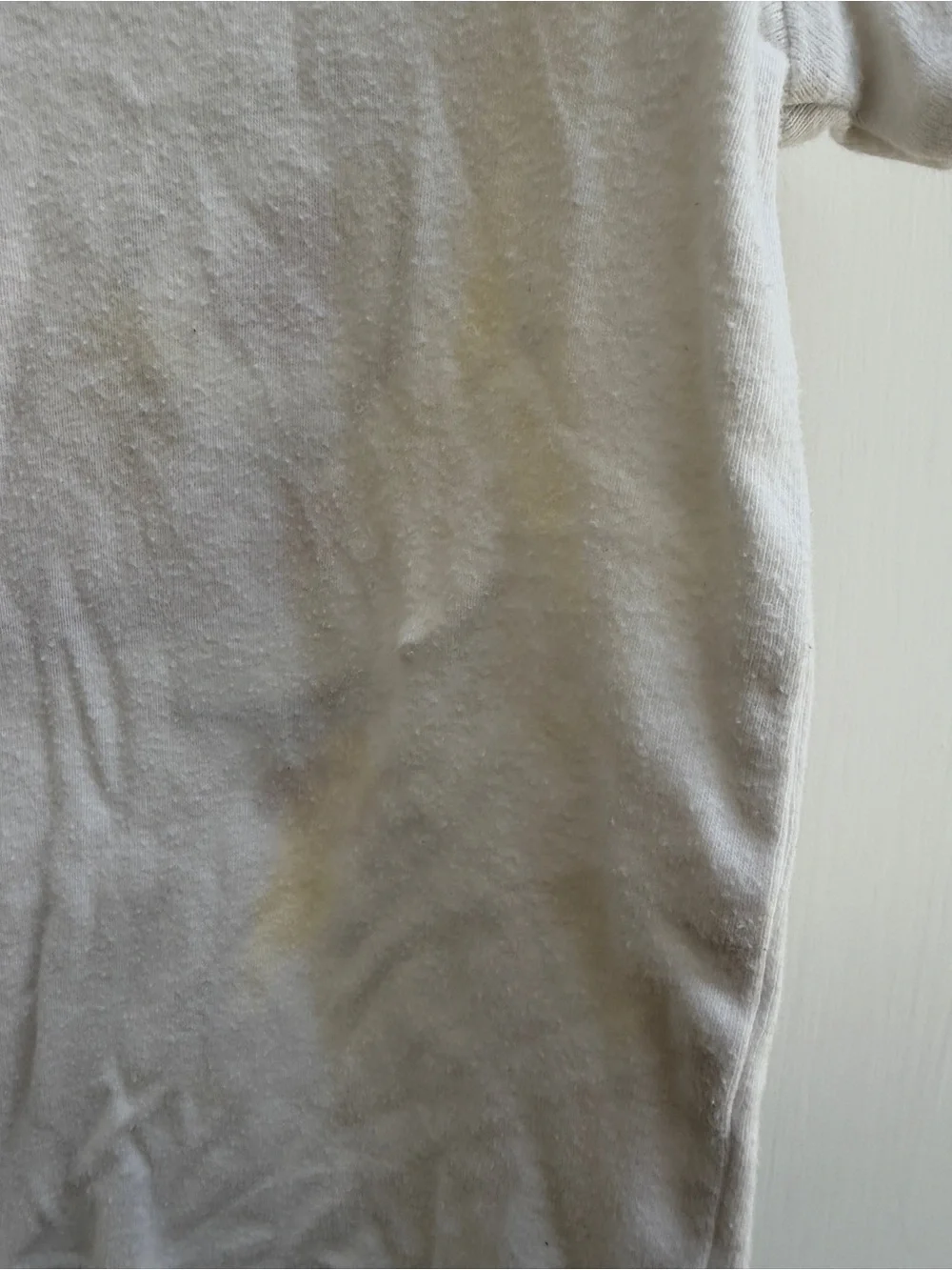 Old Navy 4T White Girls' Unicorn Short Sleeve Shirt Top Blouse- Stains